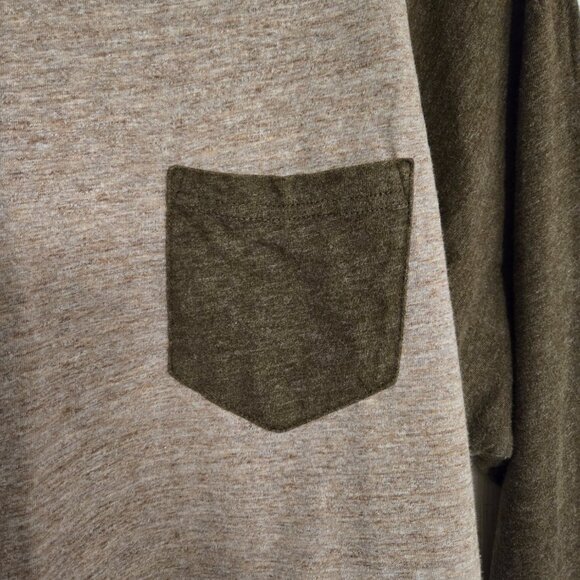 Men's Large Organic Cotton Simons LS Tee (21" PTP) - Picture 5 of 7